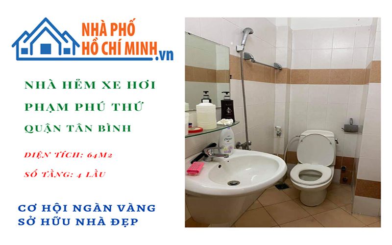 Cơ Hội Vàng Sở Hữu Nhà Hẻm Xe Hơi Đường Phạm Phú Thứ Tân Bình Giá Rẻ