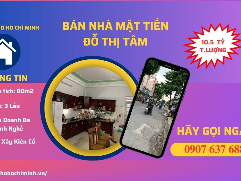 Bán Nhà Mặt Tiền Tân Hương Tân Phú, Ngộp Bank, 80m2, Sổ Đẹp, Giá Rẻ Đầu Tư