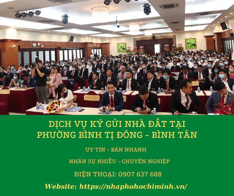DỊCH VỤ NHẬN KÝ GỬI NHÀ ĐẤT PHƯỜNG BÌNH TRỊ ĐÔNG BÌNH TÂN, UY TÍN