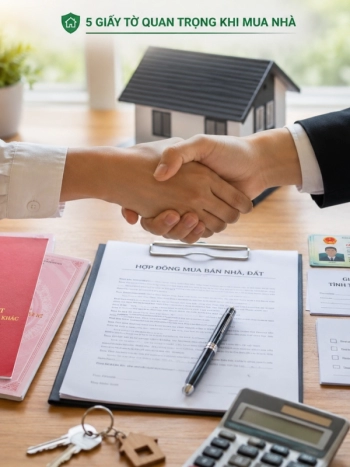 5 loại giấy tờ bắt buộc khi mua nhà