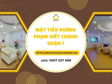 Bán Nhà Mặt Tiền Phạm Viết Chánh Quận 1 Building 10 Tầng, Kinh Doanh Đỉnh