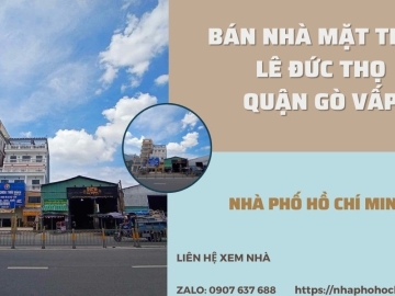Bán Đất Mặt Tiền Lê Đức Thọ Gò Vấp, 108m2, Ngang Lớn, Giá Rẻ Bán Đất Mặt Tiền Lê Đức Thọ Gò Vấp, 108m2, Ngang Lớn, Giá Rẻ