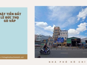Bán Đất Mặt Tiền Lê Đức Thọ Gò Vấp, 108m2, Ngang Lớn, Giá Rẻ