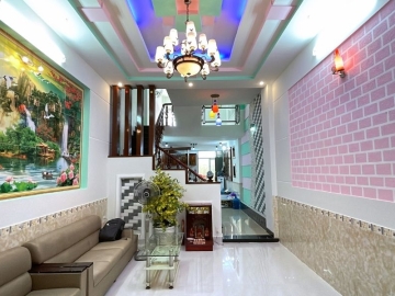 Bán Gấp Nhà Hẻm 108 Phan Huy Ích Tân Bình Giá Rẻ 85m2 4 Lầu