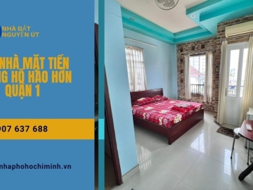Bán Gấp Nhà Mặt Tiền Hồ Hảo Hớn Quận 1 6 Tầng, 9 Phòng Ngủ 