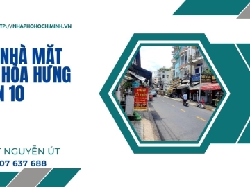Bán Gấp Nhà Mặt Tiền Hòa Hưng Quận 10 2 Tầng, Giá Rẻ