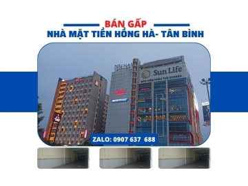 Bán Gấp Nhà Mặt Tiền Hồng Hà Tân Bình 160m2, Kinh Doanh Đỉnh