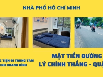Bán Gấp Nhà Mặt Tiền Lý Chính Thắng Quận 3, Vị Trí Đỉnh, Doanh Thu Hằng Năm Cao