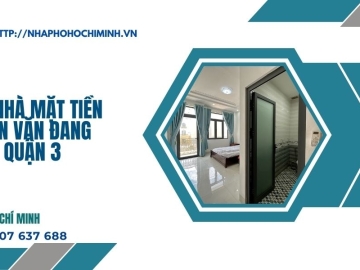 Bán Gấp Nhà Ngộp Mặt Tiền Trần Văn Đang Quận 3 105m2, 4 Tầng