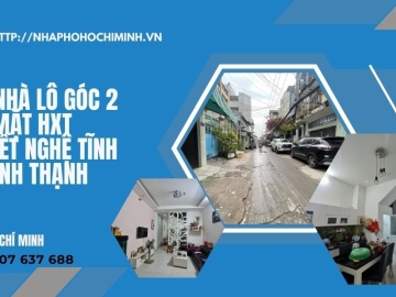 Bán Nhà 2 Mặt Hẻm Xe Tải Xô Viết Nghệ Tĩnh Bình Thạnh, 72m2, Không Lộ Giới Bán Nhà 2 Mặt Hẻm Xe Tải Xô Viết Nghệ Tĩnh Bình Thạnh, 72m2, Không Lộ Giới