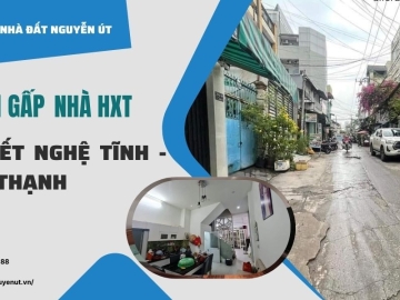 Bán Nhà 2 Mặt Hẻm Xe Tải Xô Viết Nghệ Tĩnh Bình Thạnh, 72m2, Không Lộ Giới Bán Nhà 2 Mặt Hẻm Xe Tải Xô Viết Nghệ Tĩnh Bình Thạnh, 72m2, Không Lộ Giới
