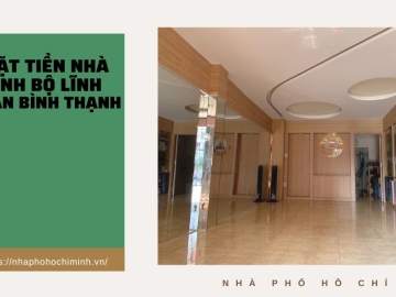 Bán Nhà 2 Mặt Tiền Đinh Bộ Lĩnh Bình Thạnh, 4 Tầng, Sổ Vuông Hoàn Công