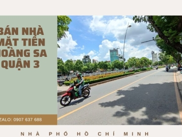Bán Nhà 2 Mặt Tiền Hoàng Sa Quận 3, 4 Tầng BTCT, Công Nhận Đủ