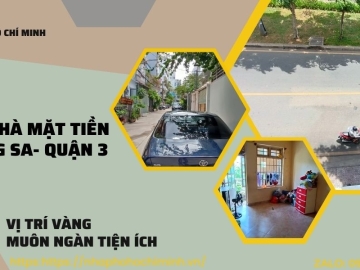 Bán Nhà 2 Mặt Tiền Hoàng Sa Quận 3, 4 Tầng BTCT, Công Nhận Đủ