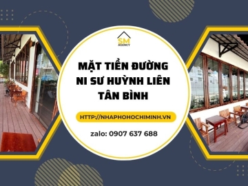 Bán Nhà 2 Mặt Tiền Ni Sư Huỳnh Liên Tân Bình, 100m2, Thu Nhập Cao
