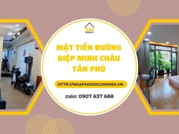 Bán Nhà Đẹp Mặt Tiền Diệp Minh Châu Tân Phú, 72m2, 5 Tầng BTCT 