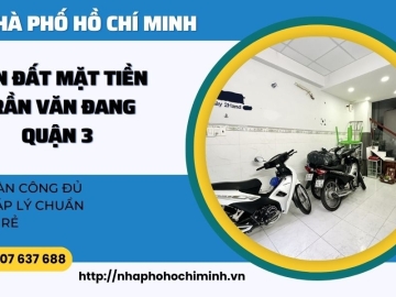 Bán Nhà Đẹp Trần Văn Đang Quận 3, 5 Lầu, 7 Phòng Ngủ, Vị Trí Đẹp, Nhỉnh 6 Tỷ