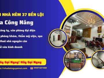 Bán Nhà Hẻm 37 Bến Lội Bình Tân, Nhà Đẹp 5 Tầng Hoàn Công Đủ