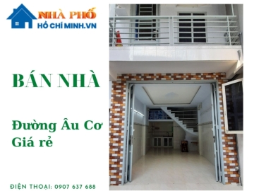 Bán Nhà Hẻm 536 Đường Âu Cơ, Tân Bình, Giá Rẻ, Sổ Hồng Chính Chủ Bán Nhà Hẻm 536 Đường Âu Cơ, Tân Bình, Giá Rẻ, Sổ Hồng Chính Chủ