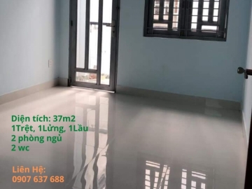Bán Nhà Hẻm Đường Âu Cơ, Tân Bình, Giá Rẻ, Gần Chợ Trần Văn Quang