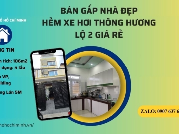Bán Nhà Hẻm Oto Thông Hương Lộ 2 Bình Tân, 106m2, Nhà 4 Lầu, 5 Phòng Ngủ Chỉ 6 Tỷ Bán Nhà Hẻm Oto Thông Hương Lộ 2 Bình Tân, 106m2, Nhà 4 Lầu, 5 Phòng Ngủ Chỉ 6 Tỷ