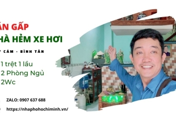 Bán Nhà Hẻm Xe Hơi Cây Cám Bình Tân, 2 phòng ngủ, giá cực tốt  Bán Nhà Hẻm Xe Hơi Cây Cám Bình Tân, 2 phòng ngủ, giá cực tốt