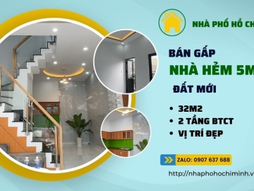 Bán Nhà Hẻm Xe Hơi Đất Mới Bình Tân, Nhà Đẹp Hiện Đại, Không Lỗi Chỉ 3 Tỷ 