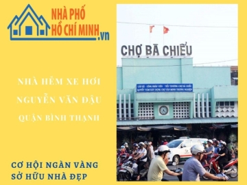 Nhà Hẻm Xe Hơi Nguyễn Văn Đậu Bình Thạnh, Gần Phòng Công Chứng Số 6