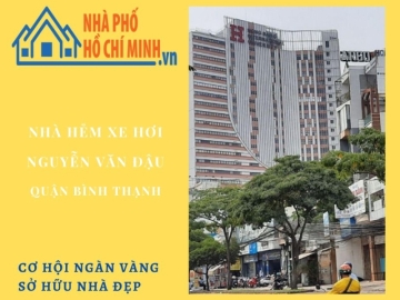 Nhà Hẻm Xe Hơi Nguyễn Văn Đậu Bình Thạnh, Gần Phòng Công Chứng Số 6