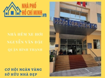 Nhà Hẻm Xe Hơi Nguyễn Văn Đậu Bình Thạnh, Gần Phòng Công Chứng Số 6
