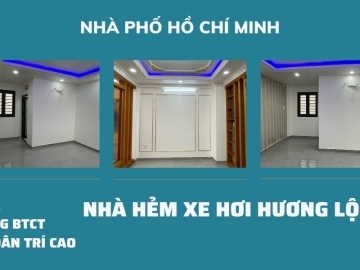Bán Nhà Hẻm Xe Hơi Hương Lộ 2 Bình Tân, 72m2, 5 Lầu, 5 Phòng Ngủ, Nhà Mới Đẹp