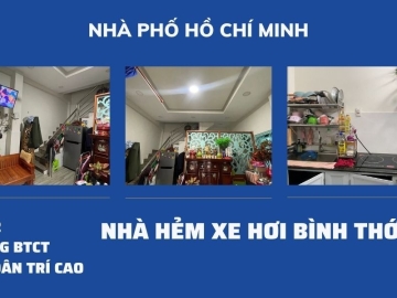 Bán Nhà Hẻm Xe Hơi Thông Bình Thới Quận 11, 1 Trệt 1 Lầu, Ở Ngay, Giá Rẻ