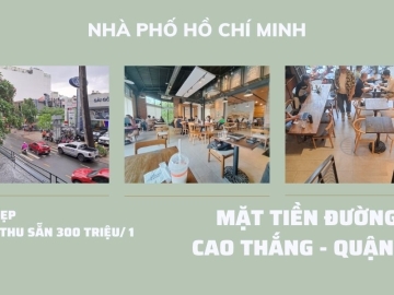 Bán Nhà Lô Góc 2 Mặt Tiền Kinh Doanh Cao Thắng Quận 3, 220m2, Thu Nhập Khủng
