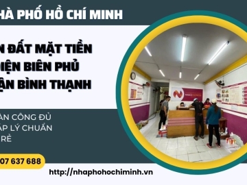 Bán Nhà Mặt Kinh Doanh Điện Biên Phủ Bình Thạnh, 81m2, Doanh Thu Sẵn Cao
