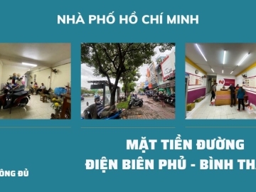 Bán Nhà Mặt Kinh Doanh Điện Biên Phủ Bình Thạnh, 81m2, Doanh Thu Sẵn Cao