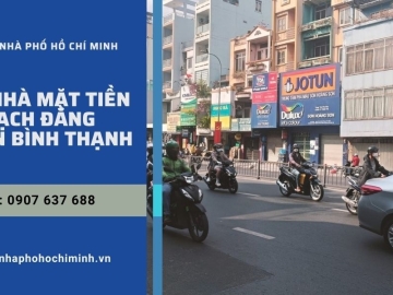 Bán Nhà Mặt Tiền Bạch Đằng Bình Thạnh, 100m2, Vị Trí Đẹp, 4 Tầng BTC