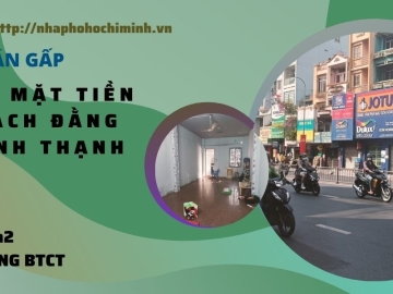 Bán Nhà Mặt Tiền Bạch Đằng Bình Thạnh, 100m2, Vị Trí Đẹp, 4 Tầng BTC