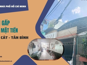 Bán Nhà Mặt Tiền Bàu Cát Tân Bình, 300m2, Nhà C4 Khu Phân Lô, Tiện Xây Mới