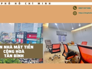 Bán Nhà Mặt Tiền Cộng Hoà Tân Bình, 80m2, 5 Tầng, Khu Vip Có Dòng Tiền 
