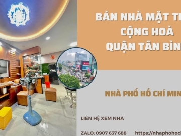 Bán Nhà Mặt Tiền Cộng Hoà Tân Bình, 80m2, 5 Tầng, Khu Vip Có Dòng Tiền 
