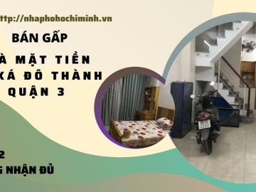 Bán Nhà Mặt Tiền Cư Xá Đô Thành Quận 3, 5 Lầu, Vừa Ở Vừa Tiện Kinh Doanh Đỉnh Bán Nhà Mặt Tiền Cư Xá Đô Thành Quận 3, 5 Lầu, Vừa Ở Vừa Tiện Kinh Doanh Đỉnh