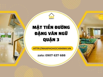 Bán Nhà Mặt Tiền Đặng Văn Ngữ Phú Nhuận, 104m2, Vị Trí Kinh Doanh, Ngang 5.7, Sổ Vuông