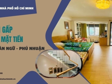 Bán Nhà Mặt Tiền Đặng Văn Ngữ Phú Nhuận, 104m2, Vị Trí Kinh Doanh, Ngang 5.7, Sổ Vuông