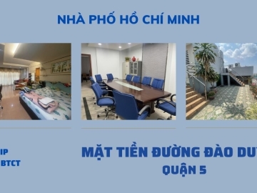 Bán Nhà Mặt Tiền Đào Duy Từ Quận 10 80m2, 6 Tầng BTCT, Vị Trí VIP