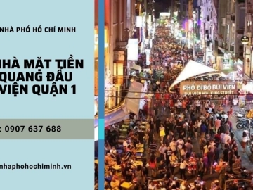 Bán Nhà Mặt Tiền Đỗ Quang Đẩu Quận 1, 140m2, Kinh Doanh Khách Sạn, Hoàn Công Đủ 