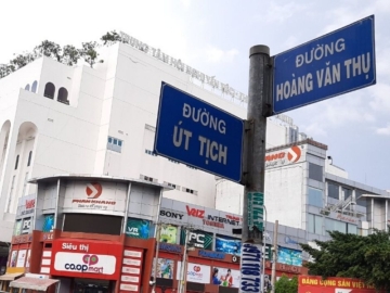 Bán Nhà Mặt Tiền Đường Hoàng Văn Thụ, Tân Bình, Giá rẻ, Gần Co.op Mart