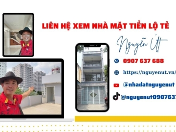 Bán Nhà Mặt Tiền Đường Lộ Tẻ Bình Tân, Kinh Doanh Đa Ngành Nghề, 4 Lầu