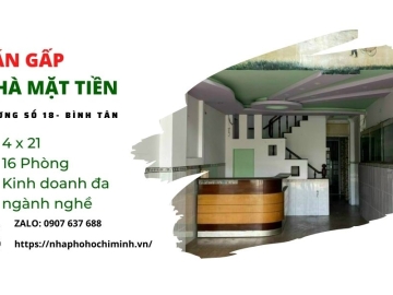 Bán Nhà Mặt Tiền Đường Số 18 Bình Tân 85m2 Thu Nhập Sẵn 40 triệu/1 tháng nhỉnh 11 tỷ  Bán Nhà Mặt Tiền Đường Số 18 Bình Tân 85m2 Thu Nhập Sẵn 40 triệu/1 tháng nhỉnh 11 tỷ