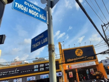 Bán Nhà Mặt Tiền Đường Thoại Ngọc Hầu Vị Trí Trung Tâm Kinh Doanh Sầm Uất