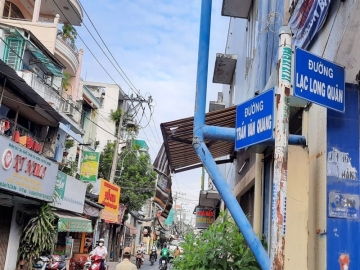 Bán Nhà Mặt Tiền Đường Trần Văn Quang, Tân Bình, Giá Rẻ, Gần Chợ